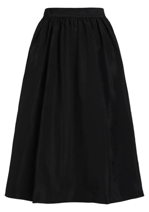 Karl Lagerfeld pleated midi skirt - Black