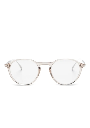 Eyewear by David Beckham round-frame glasses - White