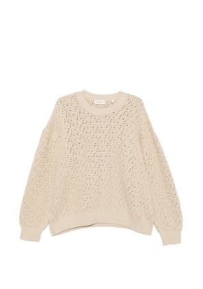 FRAME openwork sweater - Neutrals