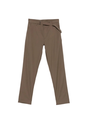 Canali belted trousers - Brown