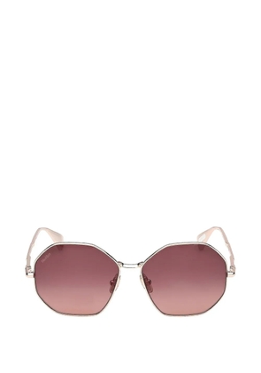 Max Mara Eyewear geometric-frame sunglasses - Pink