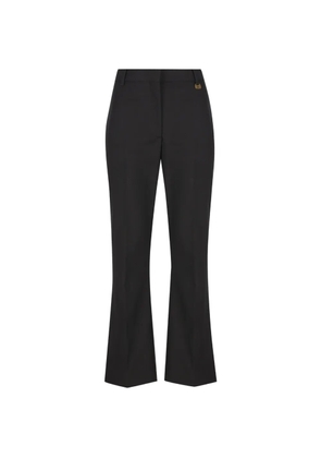Burberry flared trousers - Black