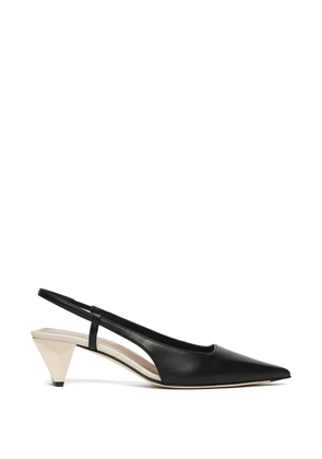 3juin pointed-toe slingback pumps - Black
