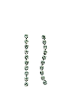 Forte Forte crystal-detailing dangling earrings - Silver