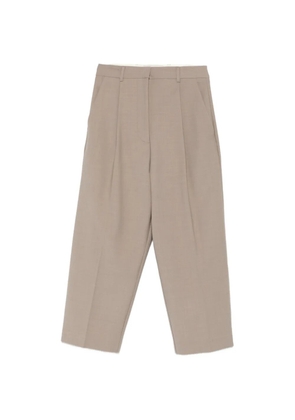 the M.. pleated trousers - Neutrals