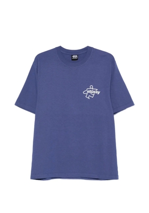 Stüssy logo T-shirt - Blue