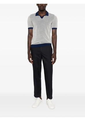 Gran Sasso textured T-shirt - Blue