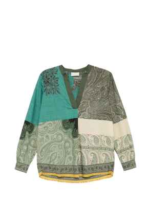 Pierre-Louis Mascia Diomede tunic - Green