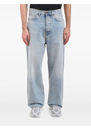 Haikure whiskering-effect denim - Blue