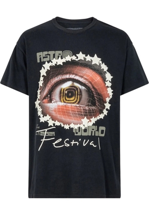 Travis Scott Starry Eyed T-shirt - Black