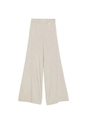 Herno beige palazzo pants - Neutrals