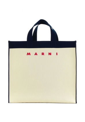 Marni top-handle tote bag - Neutrals