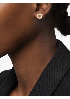 Ferragamo Gancini crystal-embellished earrings - Gold