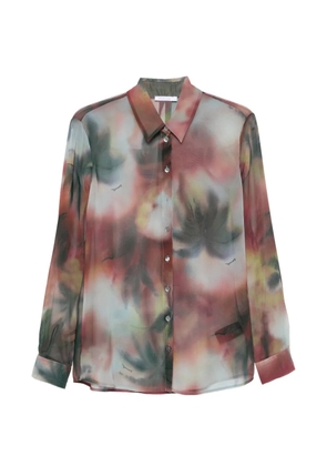 Patrizia Pepe faded print shirt - Red