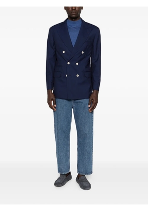 Brunello Cucinelli double-breasted jacket - Blue
