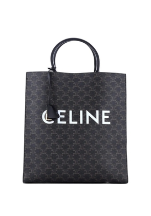 Celine Pre-Owned Vertical Cabas Triomphe Coated Canvas Large tote bag - Brown