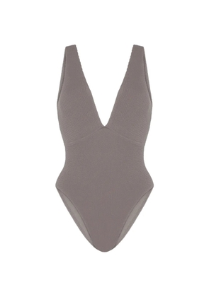 Sorbet Island Ariel textured swimsuit - Brown