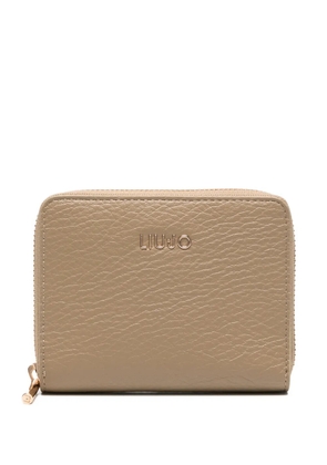 LIU JO zip wallet - Brown