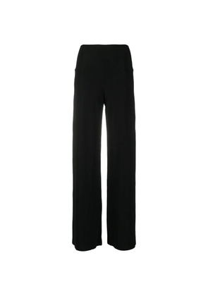 Norma Kamali elastic-waistband trousers - Black