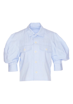 sacai striped shirt - Blue