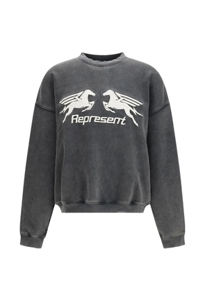 Represent Pegasus crew-neck sweatshirt - Grey