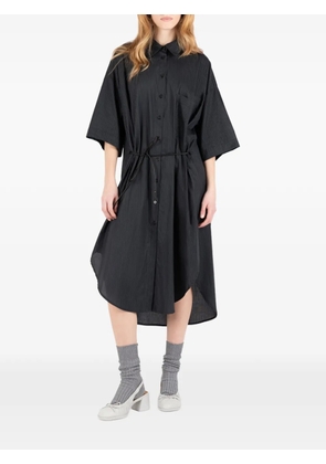 Société Anonyme button-front midi shirt dress - Black