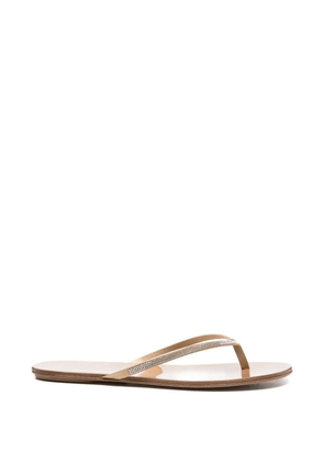 Pedro Garcia Prune embellished-strap sandals - Neutrals