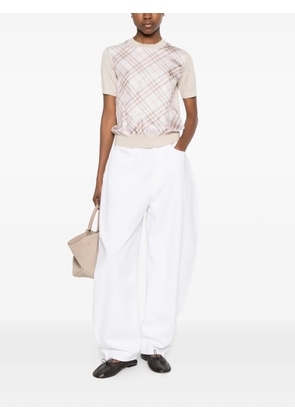 Burberry check T-shirt - Pink