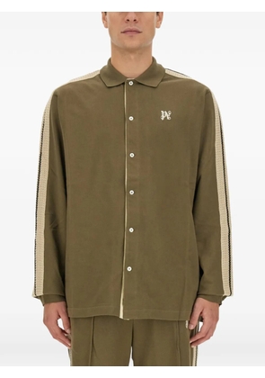 Palm Angels monogram shirt - Green