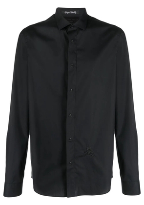 Philipp Plein Sugar Daddy Skull&Bones shirt - Black