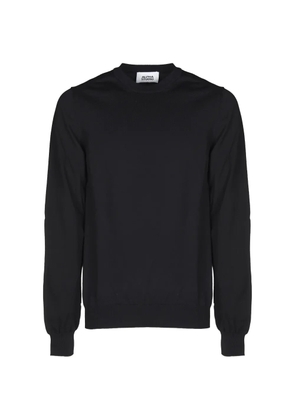 ALPHA STUDIO crew-neck sweatshirt - Black
