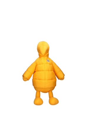 Moncler MonDuck quilted messenger bag - Yellow