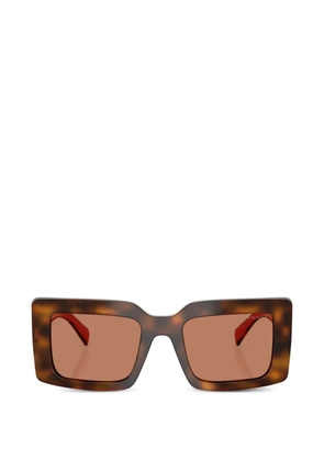 Prada Eyewear tortoiseshell sunglasses - Brown