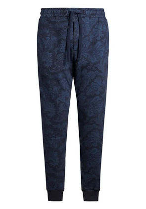 ETRO cotton track pants - Blue