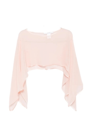 DE SANTIS draped scarf - Pink