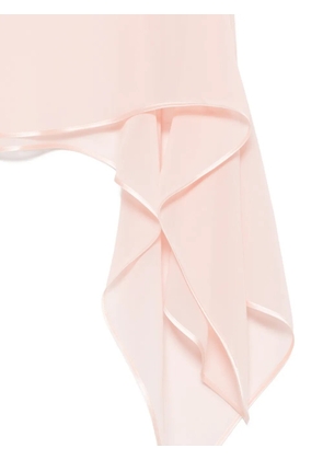 DE SANTIS draped scarf - Pink