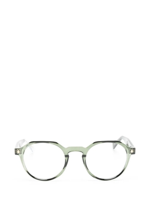 Snob Meziena round-frames glasses - Green