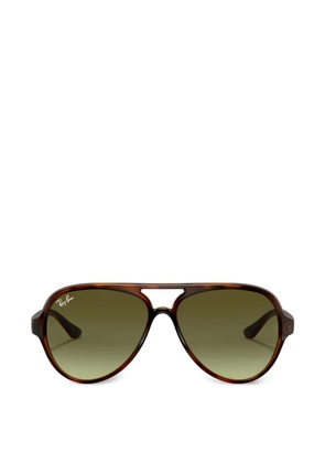 Ray-Ban tortoiseshell-pattern sunglasses - Brown