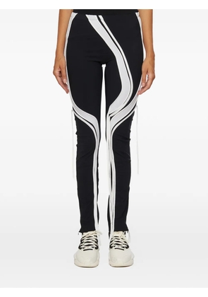 Ottolinger lacing leggings - Black