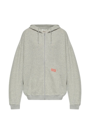 American Vintage Nyzzow zip-up hoodie - Grey
