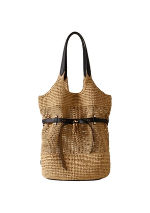 Borbonese large Premiere shoulder bag - Neutrals