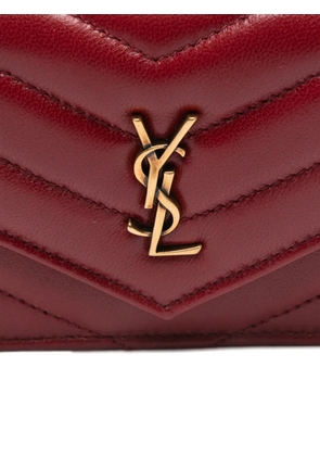 Saint Laurent Cassandre wallet - Red