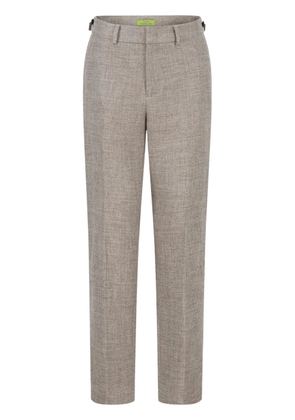 Shanghai Tang adjustable-waistband trousers - Brown