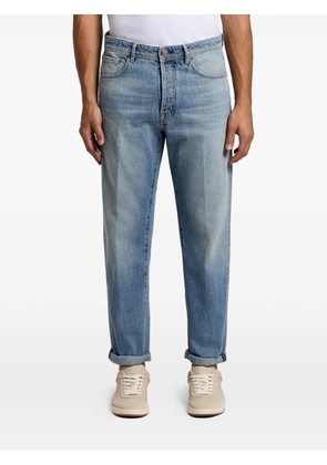 Peserico washed trousers - Blue