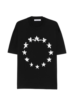 Études Studio star-graphic T-shirt - Black