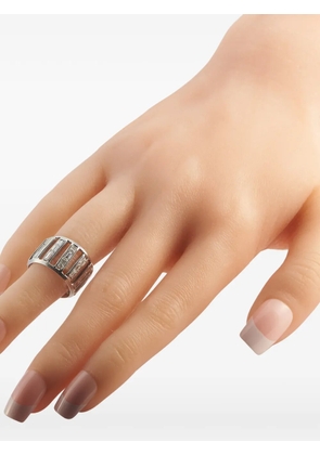 LB Exclusive diamond-embellishment ring - Silver