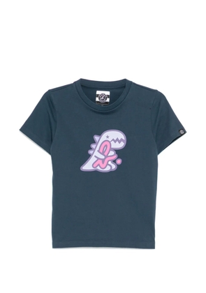 SPORT b. by agnès b. HUGGING DINO T-shirt - Blue