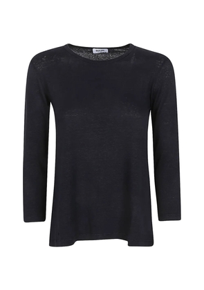 Base Milano long-sleeve T-shirt - Blue