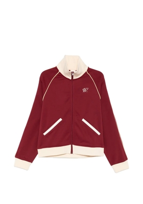 WALK IN PARIS zipped sweatshirt - Red