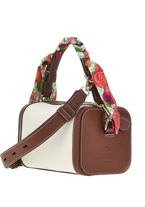 CUBA LAB floral-print tote bag - Neutrals